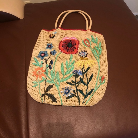 Vintage Petro Zillio Hand Sewn Embroidered Sequined Bag - Picture 4 of 11